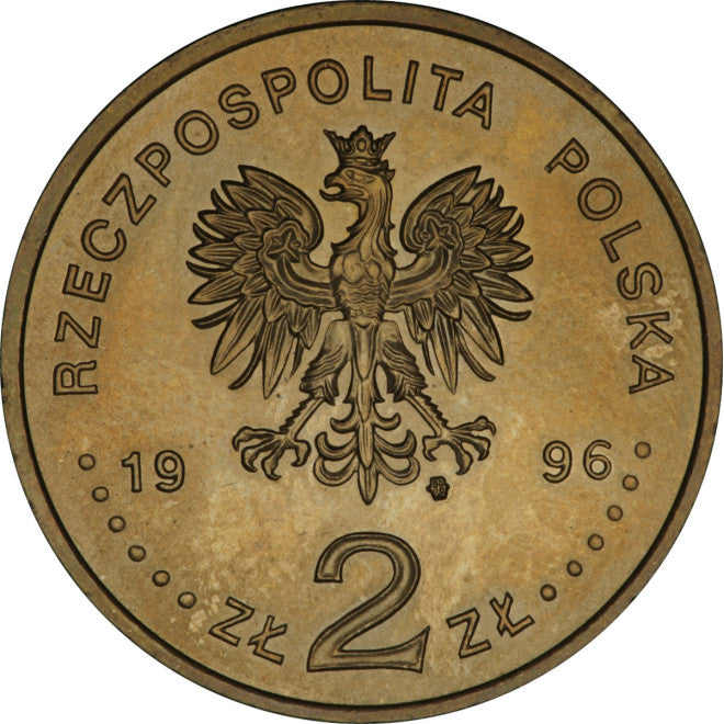 2 zł 1996 - Henryk Sienkiewicz (1846-1916)