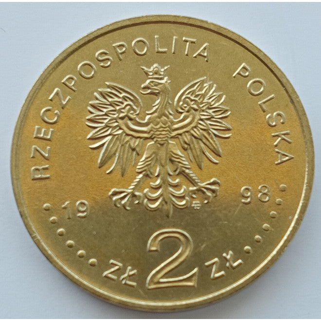 2 zł 1998 - 200-lecie urodzin Adama Mickiewicza