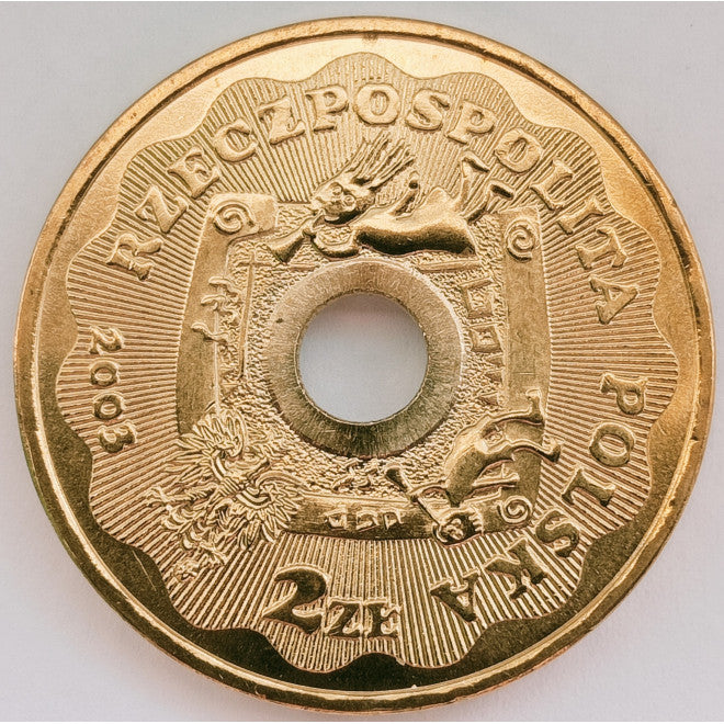 2 zł 2003 - 10 lat Wielkiej Orkiestry Świątecznej Pomocy