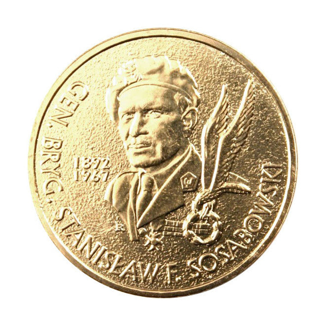 2 zł 2004 - Generał brygady Stanisław F. Sosabowski (1892-1967)