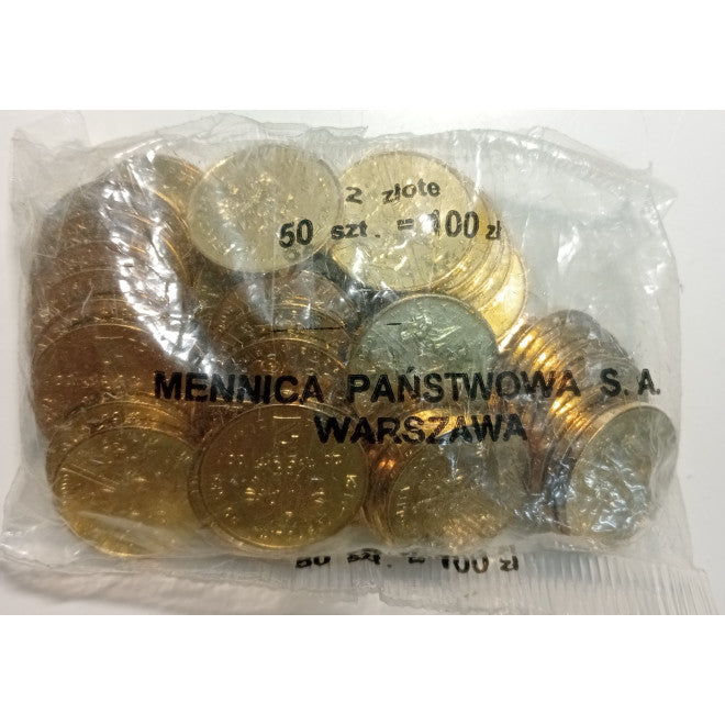 2 zł 2004 - Herby Województw: lubelskie  (woreczek 50 szt.)