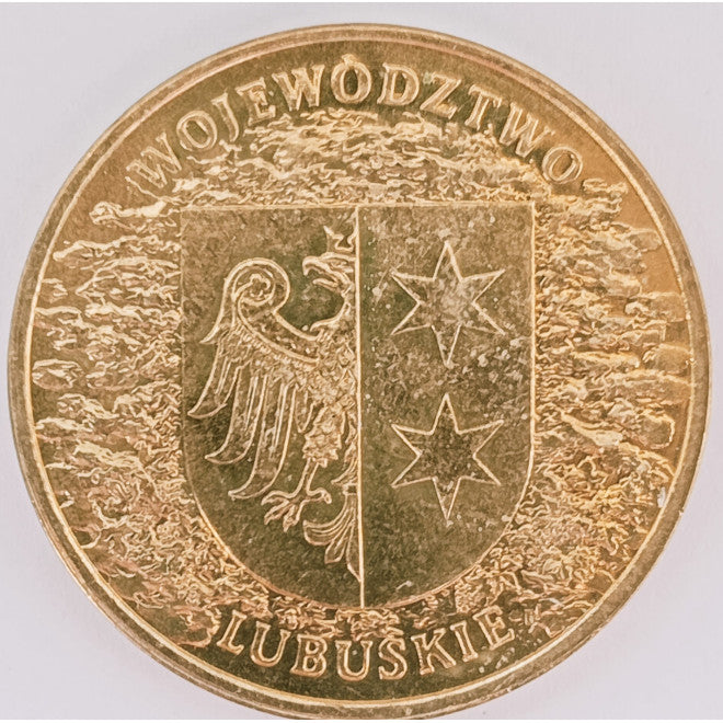 2 zł 2004 - Herby Województw: lubuskie