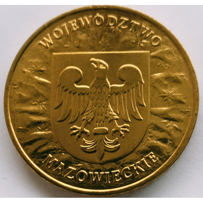 2 zł 2004 - Herby Województw: mazowieckie