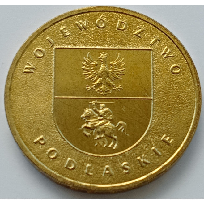 2 zł 2004 - Herby Województw: podlaskie