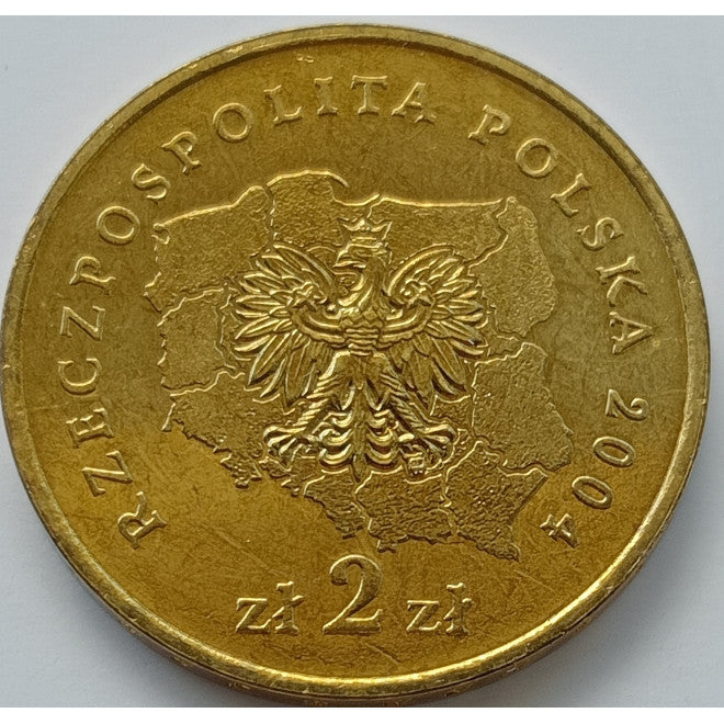 2 zł 2004 - Herby Województw: podlaskie