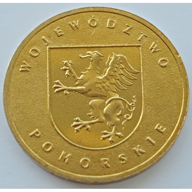 2 zł 2004 - Herby Województw: pomorskie