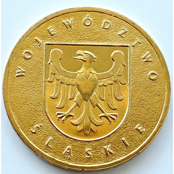 2 zł 2004 - Herby Województw: śląskie