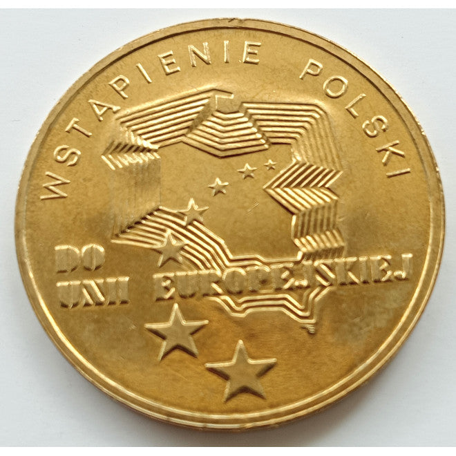 2 zł 2004 - Wstąpienie Polski do Unii Europejskiej