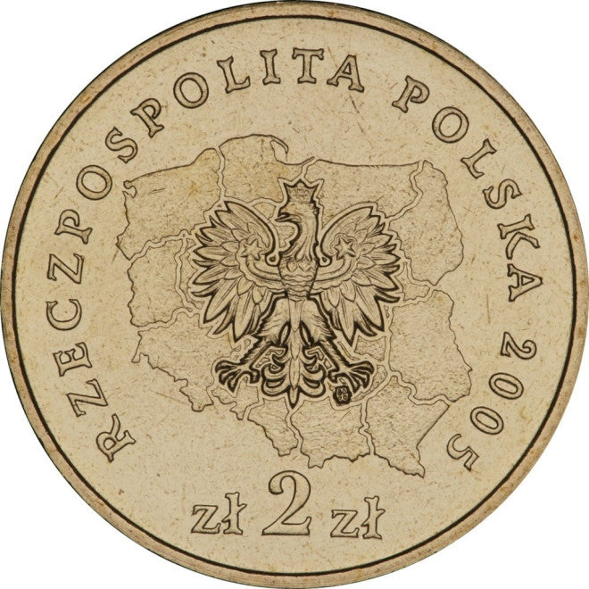 2 zł 2005 - Herby Województw: warmińsko-mazurskie