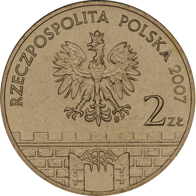 2 zł 2007 - Kwidzyn – woj. pomorskie