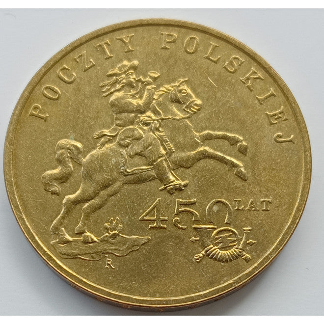 2 zł 2008 - 450 lat Poczty Polskiej
