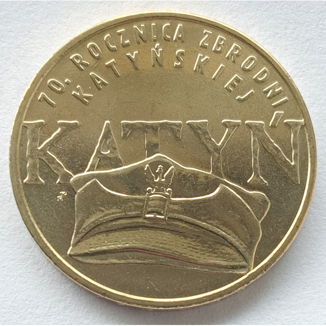 2 zł 2010 - 70. rocznica zbrodni katyńskiej