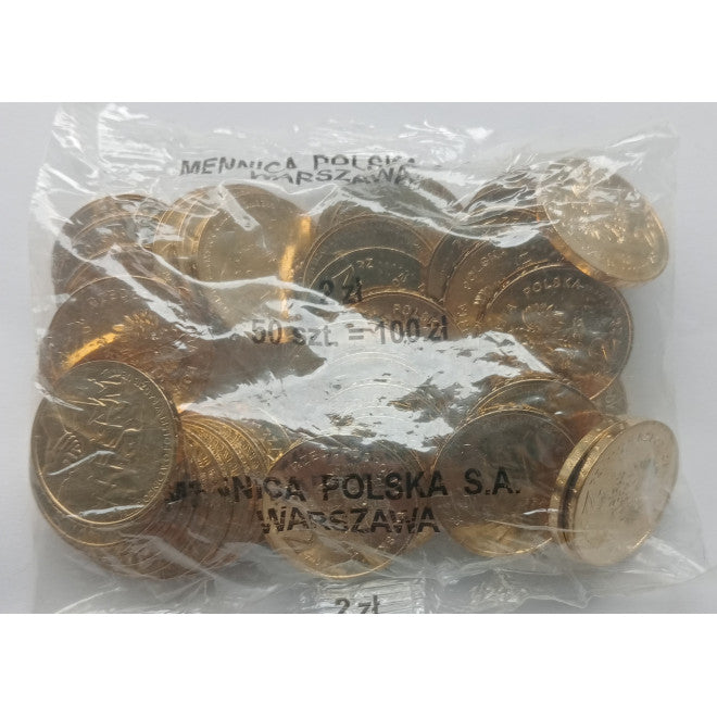 2 zł 2011 - Przewodnictwo Polski w Radzie UE (50 sztuk monet)