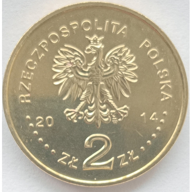 2 zł 2014 - Polska Reprezentacja Olimpijska Soczi 2014