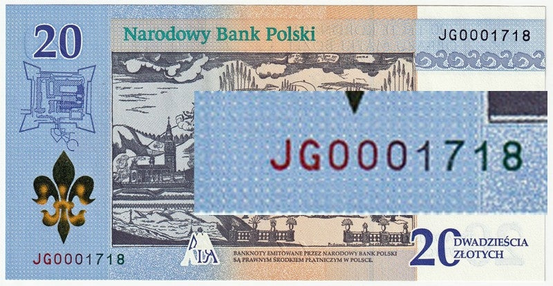 20 zł 300-lecie koronacji obrazu Matki Bożej JG0001718