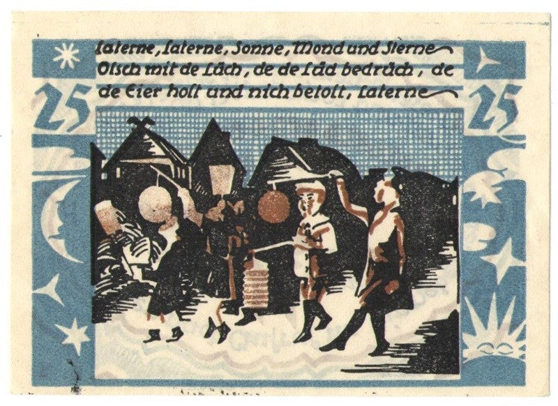 25 Pf banknot zastępczy Winzeldorf