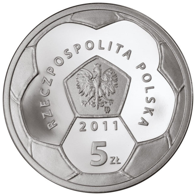 5 zł 2011 - Polskie Kluby Piłkarskie – Polonia Warszawa