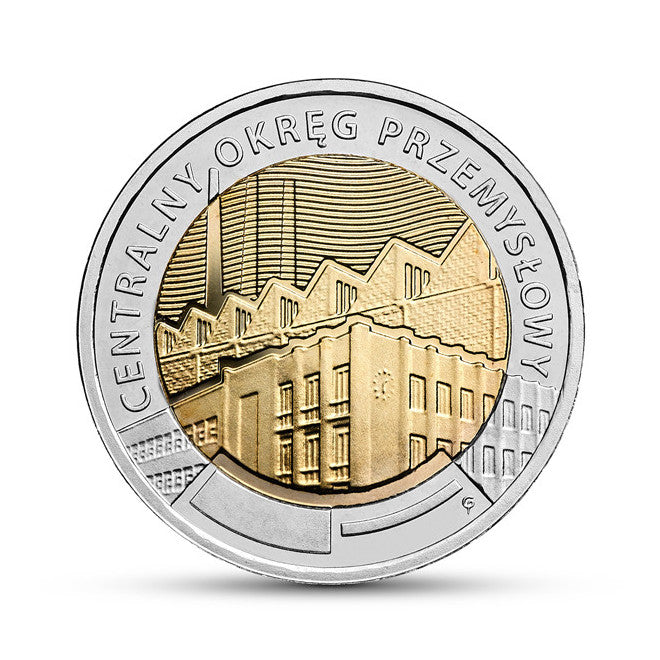 5 zł 2017 - Odkryj Polskę – Centralny Okręg Przemysłowy
