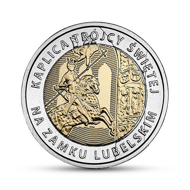 5 zł 2017 - Odkryj Polskę – Kaplica Trójcy Świętej na Zamku Lubelskim