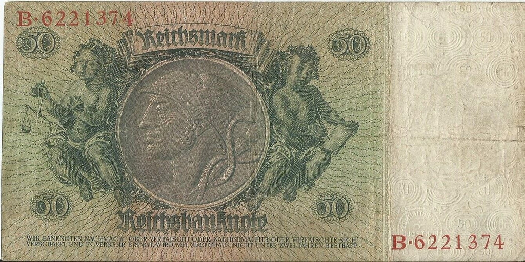 50 marek 1933, B 6221374, stan 3-