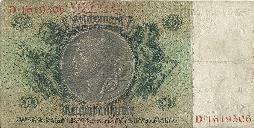 50 marek 1933, D 1619506, stan 3-