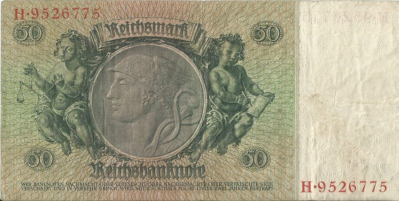 50 marek 1933, H 9526775, stan 3