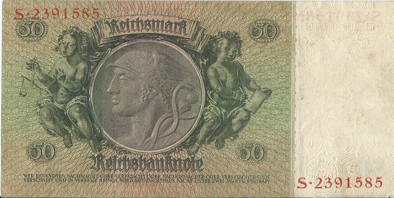 50 marek 1933, S 2391585, stan 2-