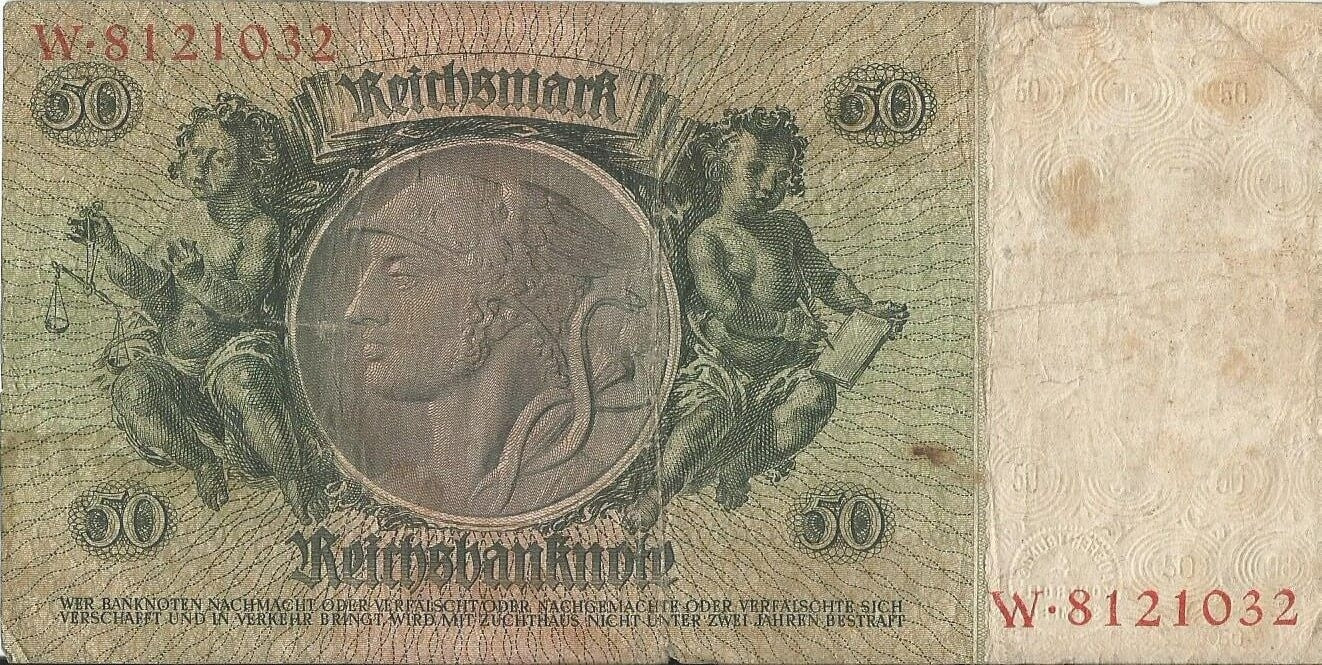 50 marek 1933, W 8121032, stan 3