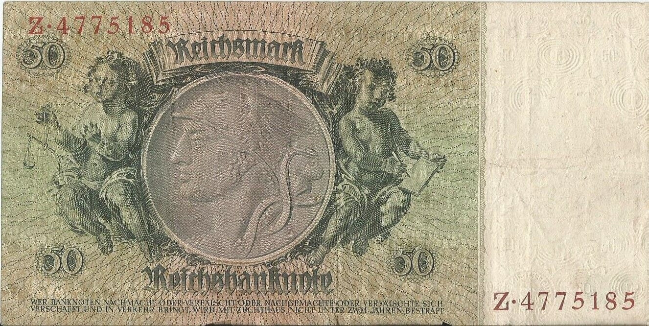 50 marek 1933, Z 4775185,  stan 3