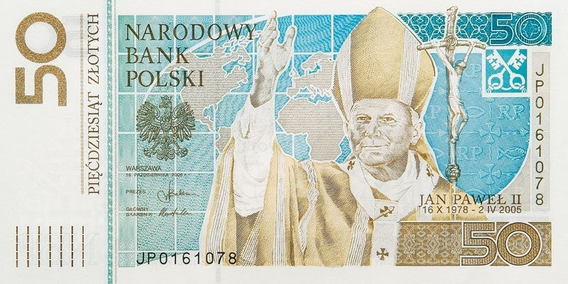 50 zł, Banknot  „Jan Paweł II”