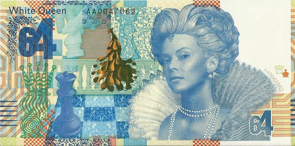 Banknot PWPW 64 Szachy + folder emisyjny