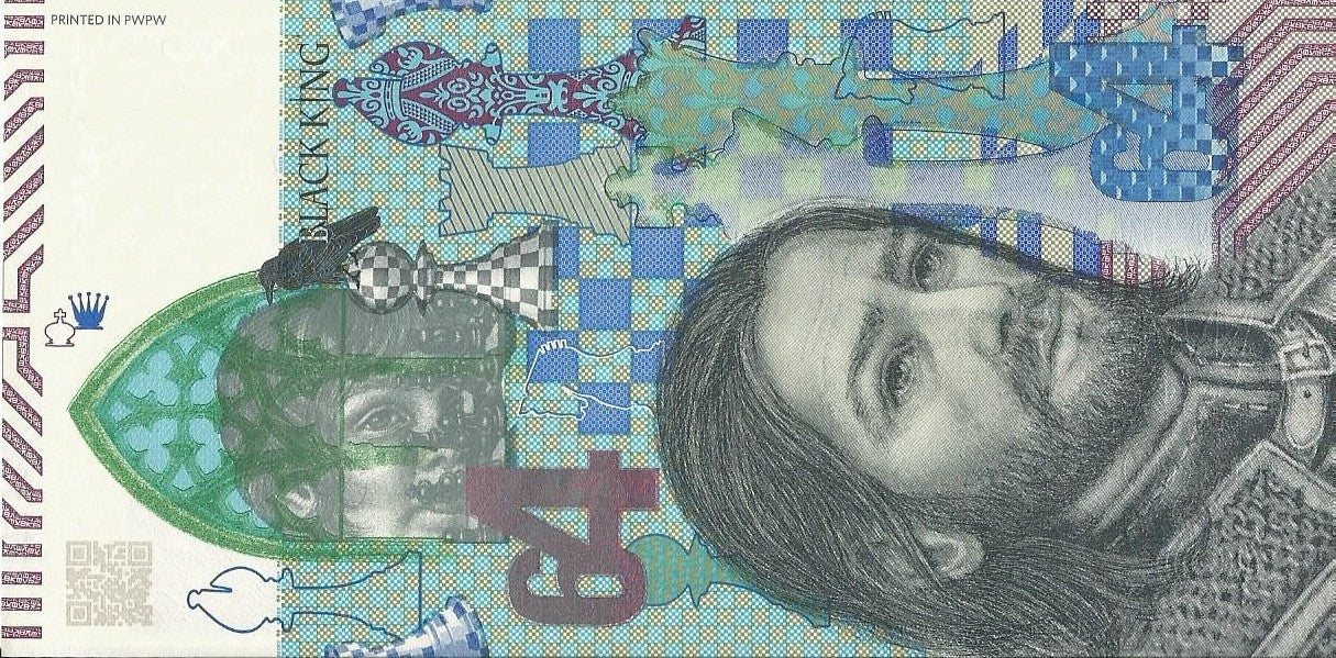 Banknot PWPW 64 Szachy + folder emisyjny