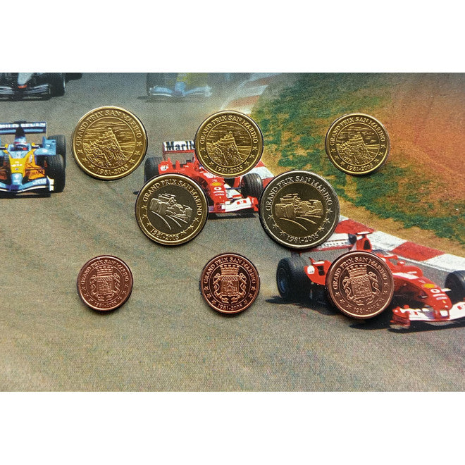 Monako zestaw euro i eurocent (wzór) 2005